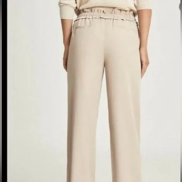 REISS Odin Relaxed Fit Drawstring Pants Size 12 - Picture 2 of 4